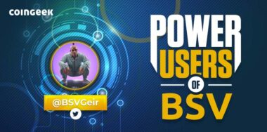 Power Users of BSV – Geir poster