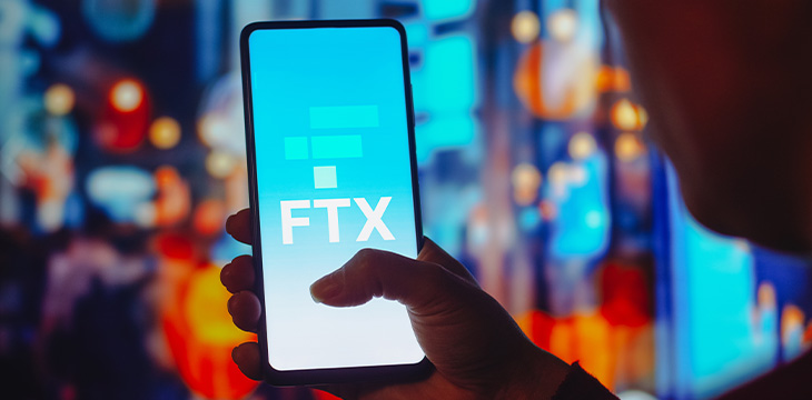 FTX Crypto Derivatives Exchange logo seen displayed on a smartphone screen