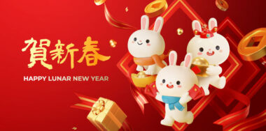 Happy Lunar New Year Banner from CoinGeek