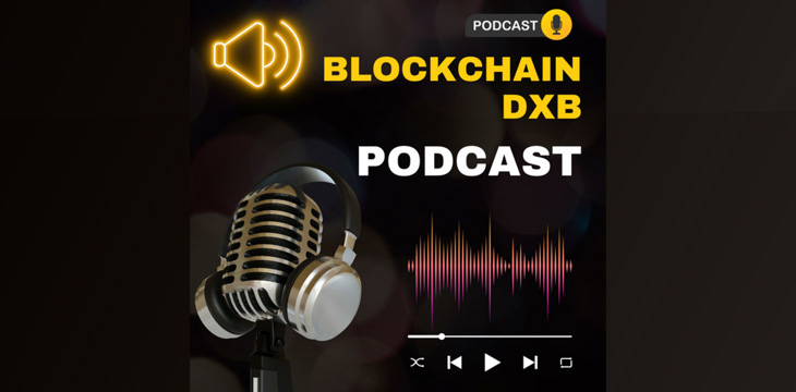 blockchain dxb podcast poster for spotify