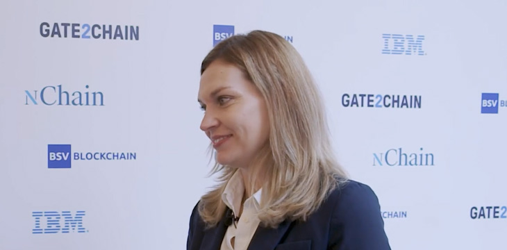 Agata Slater in CoinGeek Backstage