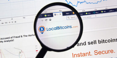 LocalBitcoins cryptocurrency exchange website
