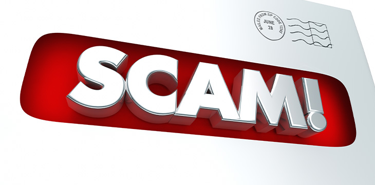 Scam Mail Fraud Envelope Illegal Scheme