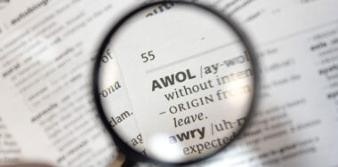 The word of phrase AWOL in a dictionary