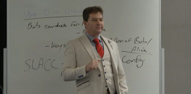 The Bitcoin Masterclasses Series 2 with Dr. Craig Wright: Building better cloud services with multicast