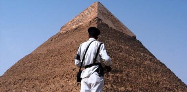 Egyptian Security at the Great Pyramids in Giza