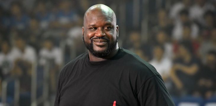 Shaquille O'Neal in a basketball event