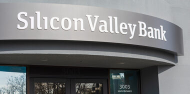 Silicon Valley Bank facade in South San Francisco Bay area