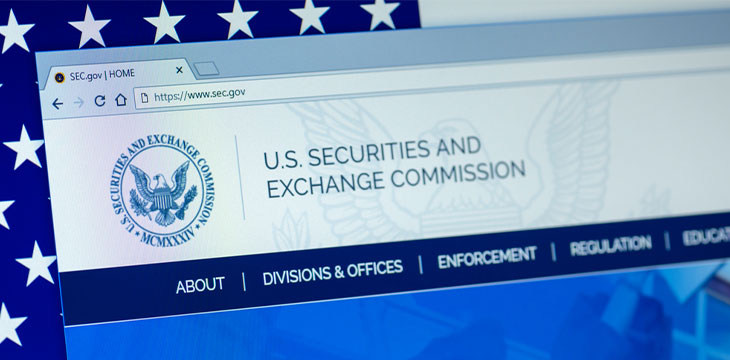 KYRENIA, CYPRUS - SEPTEMBER 10, 2018: Website of U.S. Securities and Exchange Commission displayed on the computer screen. SEC is an independent agency of the United States federal government.
