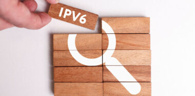magnifying glass blocks with an ipv6 block
