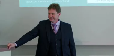 For payment channels, it’s better to use nLocktime on BSV: The Bitcoin Masterclasses #4 with Dr. Craig Wright