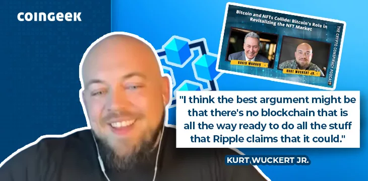 Bitcoin and NFTs collide: Kurt Wuckert Jr. talks to the Morgan Report