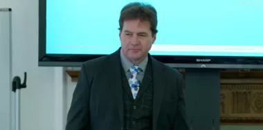 Dr Craig S Wright during The Bitcoin Masterclass #5
