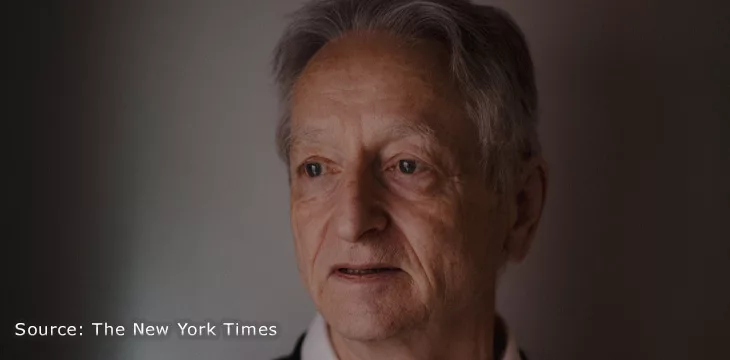 Blockchain may help address some fears about AI as Geoffrey Hinton leaves Google