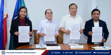 MOU signing of PEZA and DICT