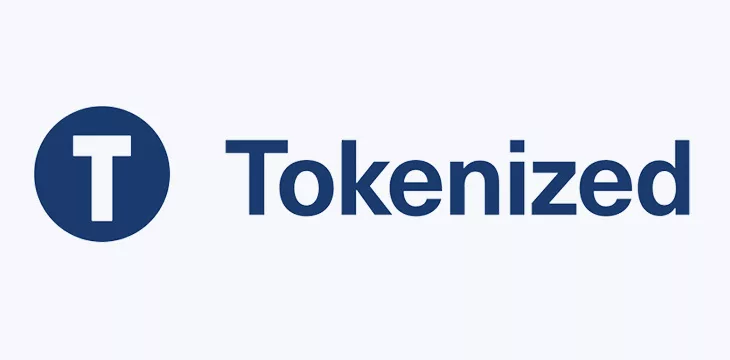 Tokenized logo with white background