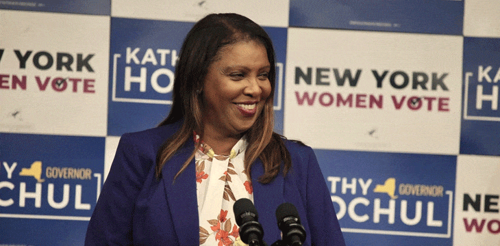 Letitia James on New York Women Vote