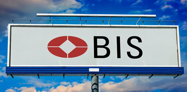 BIS logo on a billboard advertisement