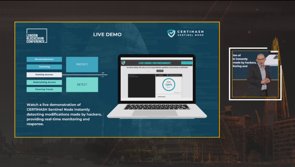 Introducing Certihash Sentinel Node at the London Blockchain Conference ...