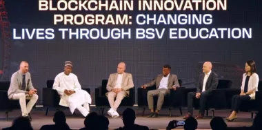 Blockchain innovation program: Changing lives through BSV blockchain education
