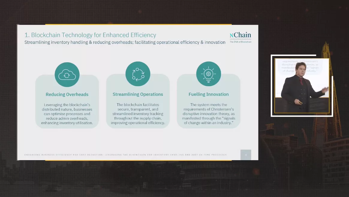 Blockchain technology slide 