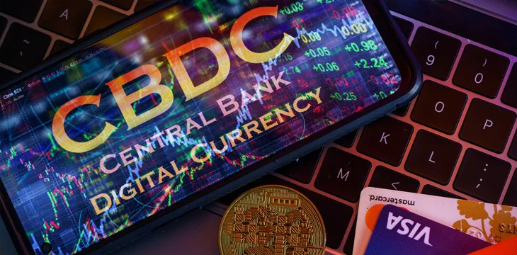 CBDC - Central Bank Digital Currency. New generation digital money