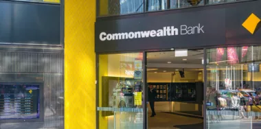Commonwealth bank branch entrance