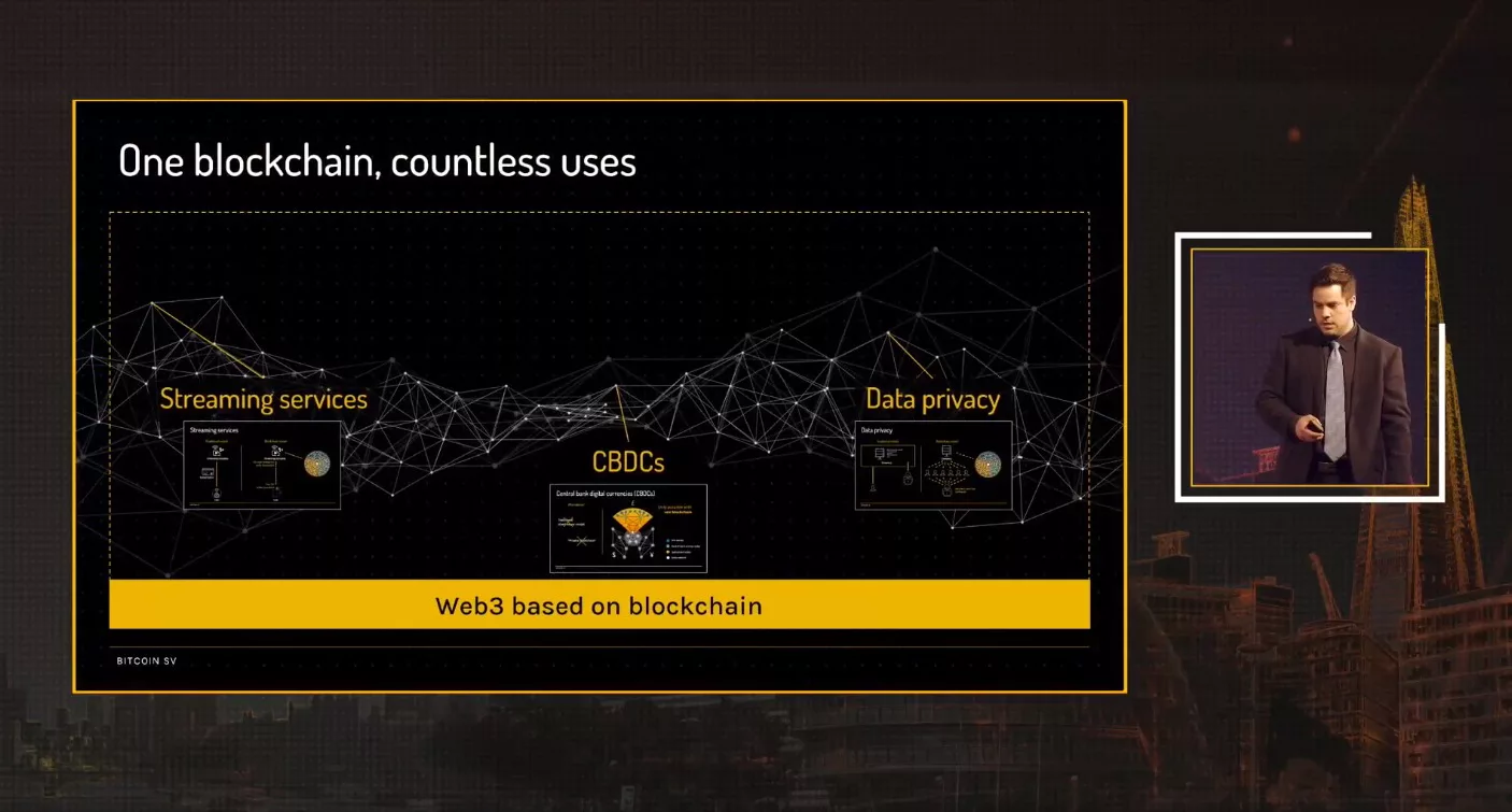 Countless users on blockchain presentation by Jake Jones