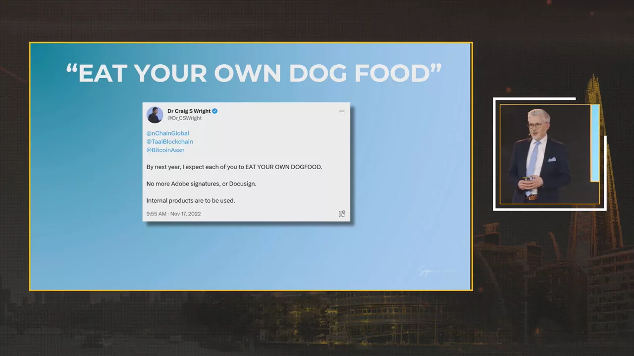 LBC 2023 - Eat Your Own Dog Food Slide