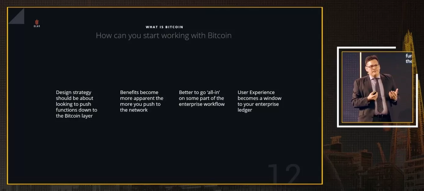 How to start working with Bitcoin slide Brendan Lee