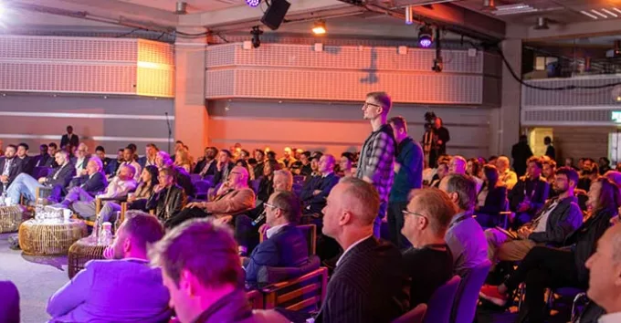 London Blockchain Conference 2023 audience