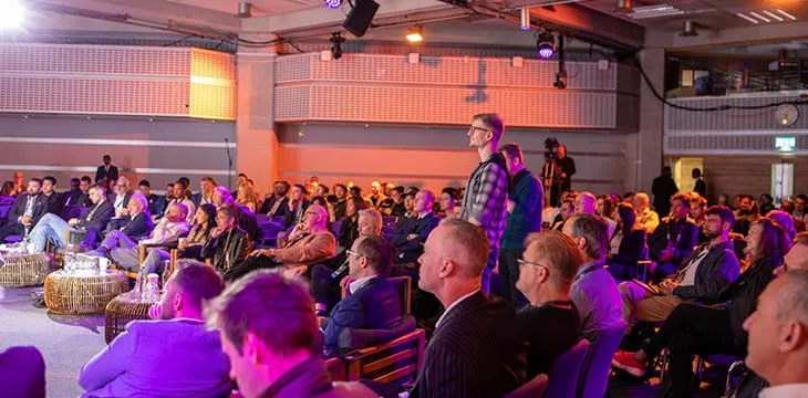 London Blockchain Conference 2023 audience