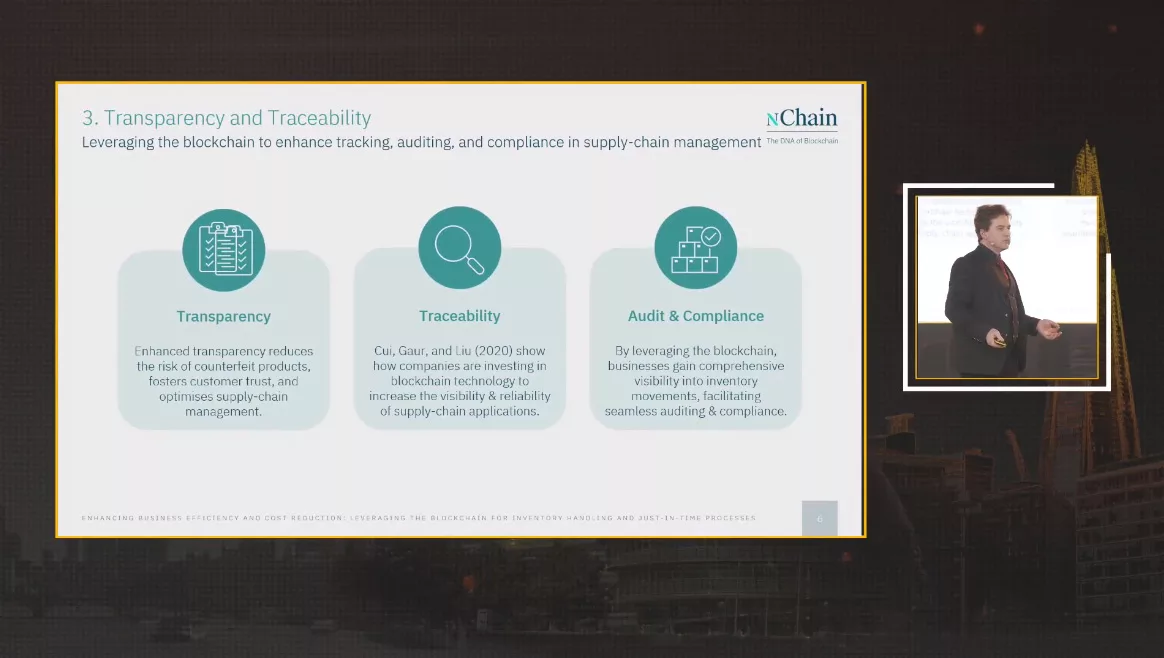 Transparency and Traceability slide by Dr. Craig Wright