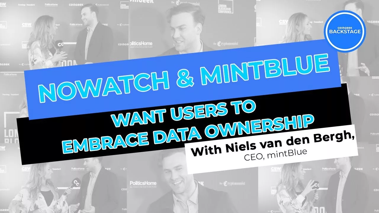 Owning your vital data: mintBlue’s Niels van den Bergh talks Nowatch smartwatch partnership