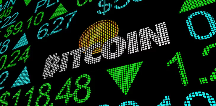 Bitcoin Cryptocurrency Digital Blockchain Money Stock Market Business Company Trading