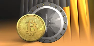 Illustration of valut door - Bitcoin SV, BSV blockchain