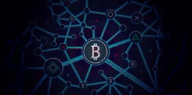 Crypto virtual payment finance. Gold money trading.