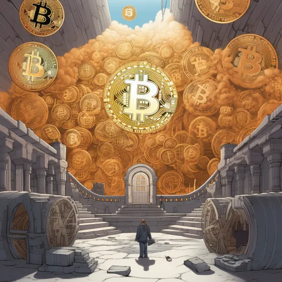 Bitcoin Transactions concept