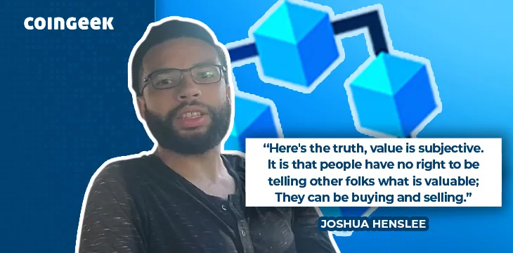 Joshua Henslee talks XRP ruling and BSV price action