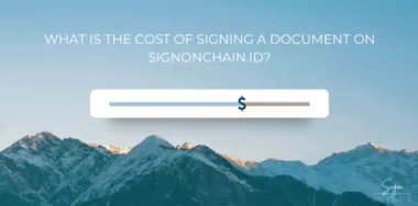 SignOnChain—the only signing tool you’ll ever need