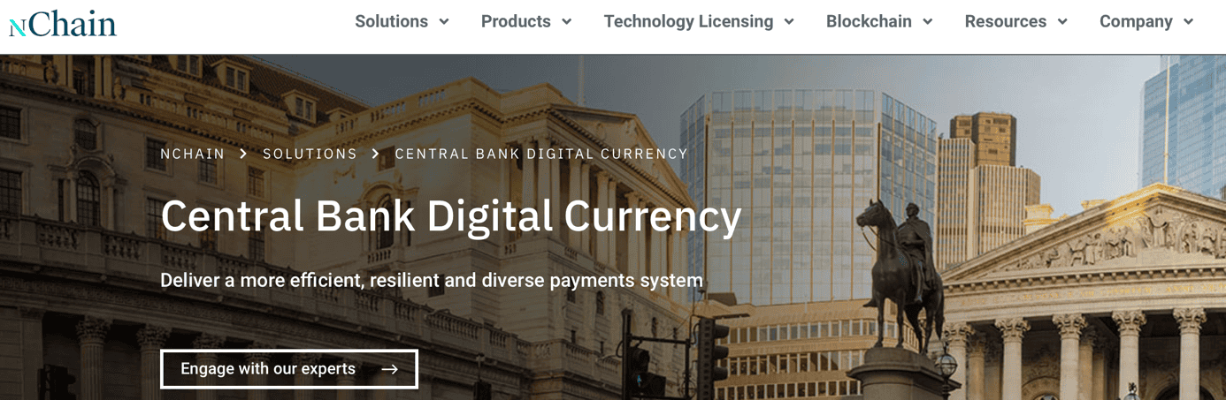 nChain – CBDC