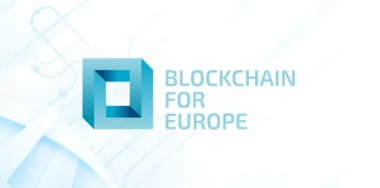 Blockchain for Europe banner