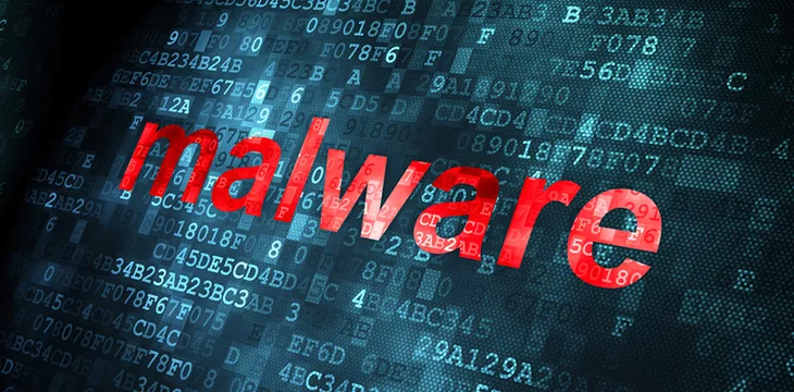 Malware tech background