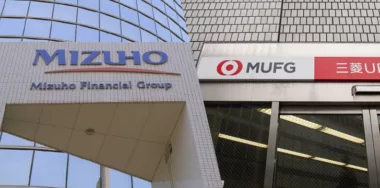 Mizuho and MUFG building
