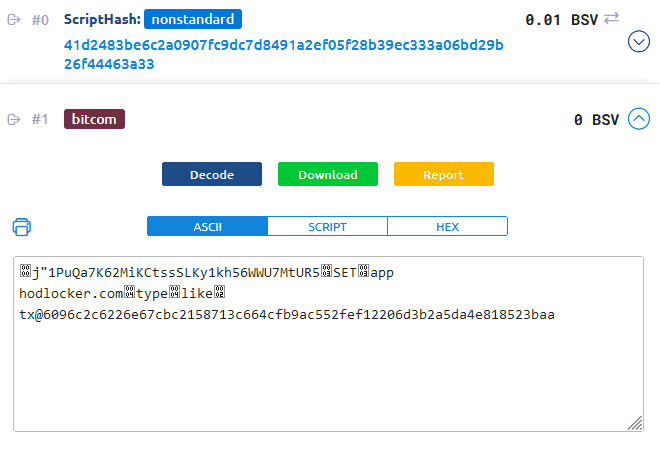 Whats On Chain Lock example