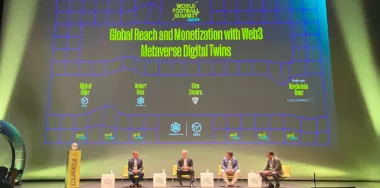 panel on 'Global Reach and Monetization with Web 3 and Metaverse Digital Twins' at the World Football Summit