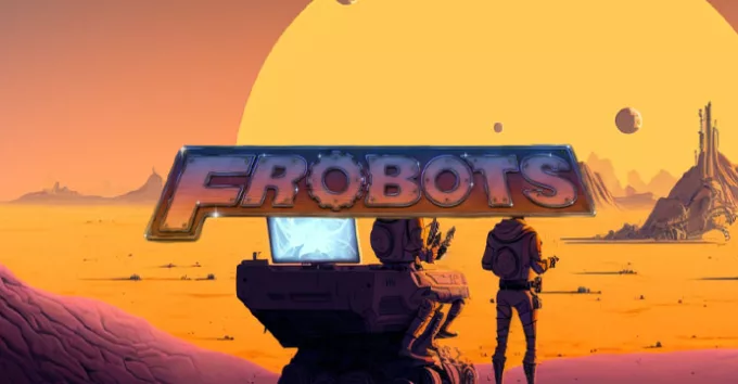 Frobots logo and illustration