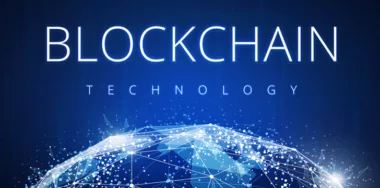 Blockchain technology digital and global concept