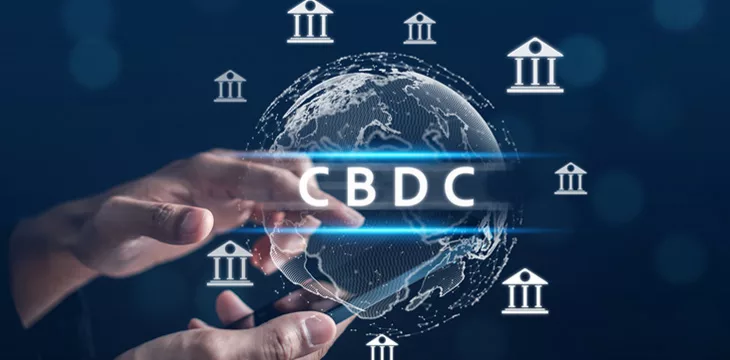 CBDC Central Bank Digital Currency. Financial technology exchange, money and digital asset. digital currency of the Central Bank and transaction in different currency