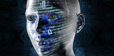 robot cyborg AI concept